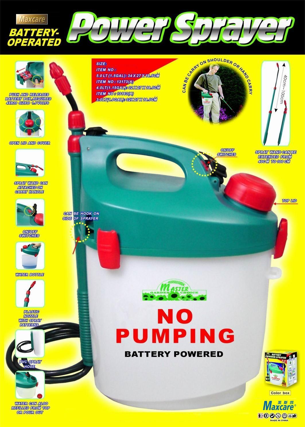 MC0122 EZ Sprayer ~ Battery Power Garden Sprayer