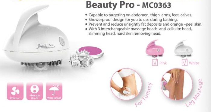 MC0363 BEAUTY PRO - BODY MASSAGER