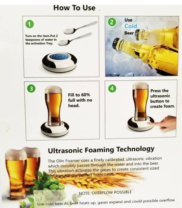 J00474B Beer Partner - Beer Foaming Machine